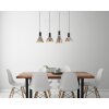 Labora Suspension Luminaires Globo Lighting LED Noir, 1 lumière