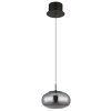 Quintara Suspension Luminaires Globo Lighting LED Noir, 1 lumière