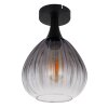 Olsen Plafonnier Luminaires Globo Lighting Noir, 1 lumière