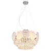 Benjamin Lustre Luminaires Globo Lighting Chrome, 8 lumières