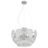 Benjamin Lustre Luminaires Globo Lighting Chrome, 8 lumières