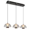 Arus Suspension Luminaires Globo Lighting LED Noir, 1 lumière