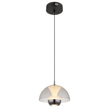 Arus Suspension Luminaires Globo Lighting LED Noir, 1 lumière