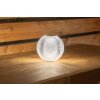 Aida Lampe à poser Luminaires Globo Lighting LED Nickel mat, Transparent, 1 lumière