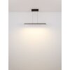 Ethan Suspension Luminaires Globo Lighting LED Aluminium brossé, Blanc, 1 lumière