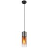 Annika Suspension Luminaires Globo Lighting Noir, 1 lumière