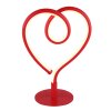 Amore Lampe à poser Luminaires Globo Lighting LED Rouge, 1 lumière