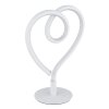 Amore Lampe à poser Luminaires Globo Lighting LED Blanc, 1 lumière