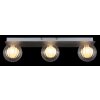 Ander Plafonnier Luminaires Globo Lighting Nickel mat, 3 lumières