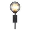 Ander Applique murale Luminaires Globo Lighting Noir, 1 lumière