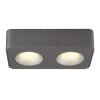 Hangarau Plafonnier Luminaires Globo Lighting LED Gris, 1 lumière