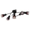 Satella Plafonnier Luminaires Globo Lighting Noir, 5 lumières