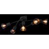 Satella Plafonnier Luminaires Globo Lighting Noir, 5 lumières