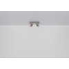 Verpax Plafonnier, Spot de plafond, Applique murale, Spot mural Luminaires Globo Lighting Nickel mat, 2 lumières