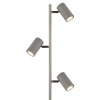 Robby Lampadaire Luminaires Globo Lighting Chrome, Noir, 3 lumières