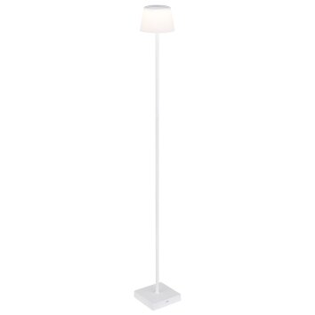 Gregoir Lampadaire Luminaires Globo Lighting LED Blanc, 1 lumière