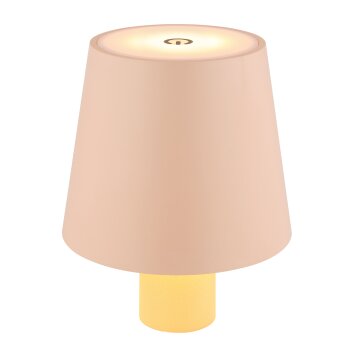 Vannie Lampe à poser Luminaires Globo Lighting LED Rose, 1 lumière