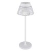 Lora Lampe à poser Luminaires Globo Lighting LED Blanc, 1 lumière