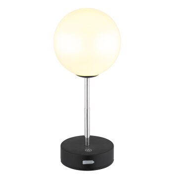 Grada Lampe à poser Luminaires Globo Lighting LED Noir, 1 lumière