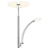 Tirana Plafonnier Luminaires Globo Lighting LED Chrome, Nickel mat, 1 lumière