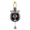 Camila Applique murale Luminaires Globo Lighting Chrome, Noir, 1 lumière