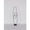 Spira Lampadaire Luminaires Globo Lighting LED Noir, 1 lumière