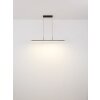 Quito Suspension Luminaires Globo Lighting LED Brun foncé, Noir, 1 lumière