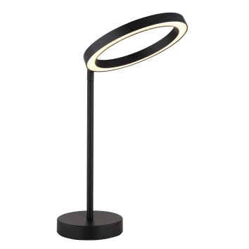 Grenvix Lampe à poser Luminaires Globo Lighting LED Noir, 1 lumière