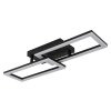 Sapena Plafonnier Luminaires Globo Lighting LED Noir, 1 lumière