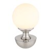 Tabina Lampe à poser Luminaires Globo Lighting LED Nickel mat, 1 lumière