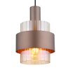 Milley Suspension Luminaires Globo Lighting Noir, 1 lumière