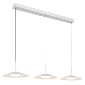 Lampone Suspension Luminaires Globo Lighting LED Blanc, 1 lumière