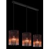 Gorley Suspension Luminaires Globo Lighting Noir, 3 lumières