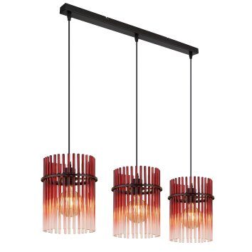 Gorley Suspension Luminaires Globo Lighting Noir, 3 lumières