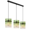 Gorley Suspension Luminaires Globo Lighting Noir, 3 lumières