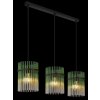 Gorley Suspension Luminaires Globo Lighting Noir, 3 lumières