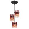 Gorley Suspension Luminaires Globo Lighting Noir, 3 lumières