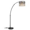 Gorley Lampadaire Luminaires Globo Lighting Noir, 1 lumière