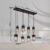 Scarfina Suspension Luminaires Globo Lighting Noir, 8 lumières