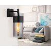 Scarfina Applique murale Luminaires Globo Lighting Noir, 1 lumière