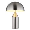 Lampe Champignon  Atoma Lampe à poser Luminaires Globo Lighting Nickel mat, 2 lumières