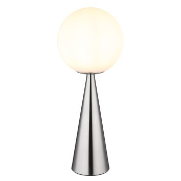 Pinapl Lampe à poser Luminaires Globo Lighting Nickel mat, 1 lumière