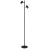 James Lampadaire Luminaires Globo Lighting Noir, 2 lumières