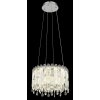 Klunka Suspension Luminaires Globo Lighting LED Chrome, 1 lumière, Télécommandes