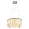 Klunka Suspension Luminaires Globo Lighting LED Chrome, 1 lumière, Télécommandes