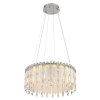 Klunka Suspension Luminaires Globo Lighting LED Chrome, 1 lumière, Télécommandes