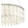 Klunka Suspension Luminaires Globo Lighting LED Chrome, 1 lumière, Télécommandes