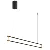 Kayson Suspension Luminaires Globo Lighting LED Noir, 1 lumière