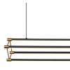 Kayson Suspension Luminaires Globo Lighting LED Noir, 1 lumière