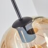 Soutinho Suspension, Boule lumineuse Ambre, Clair, 4 lumières